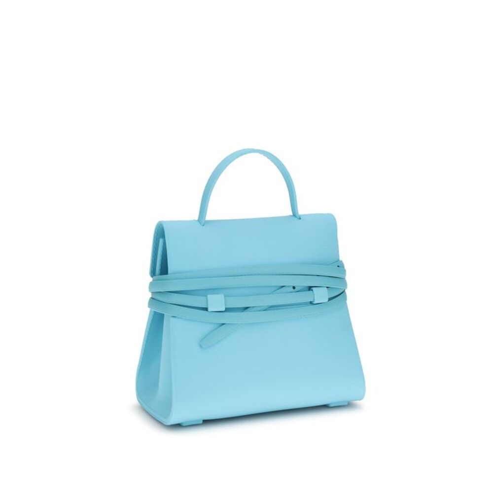 Moschino Blue Synthetic Women's Handbag - Picture 3 of 4